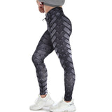 High Waist Weaved Iron Leggings